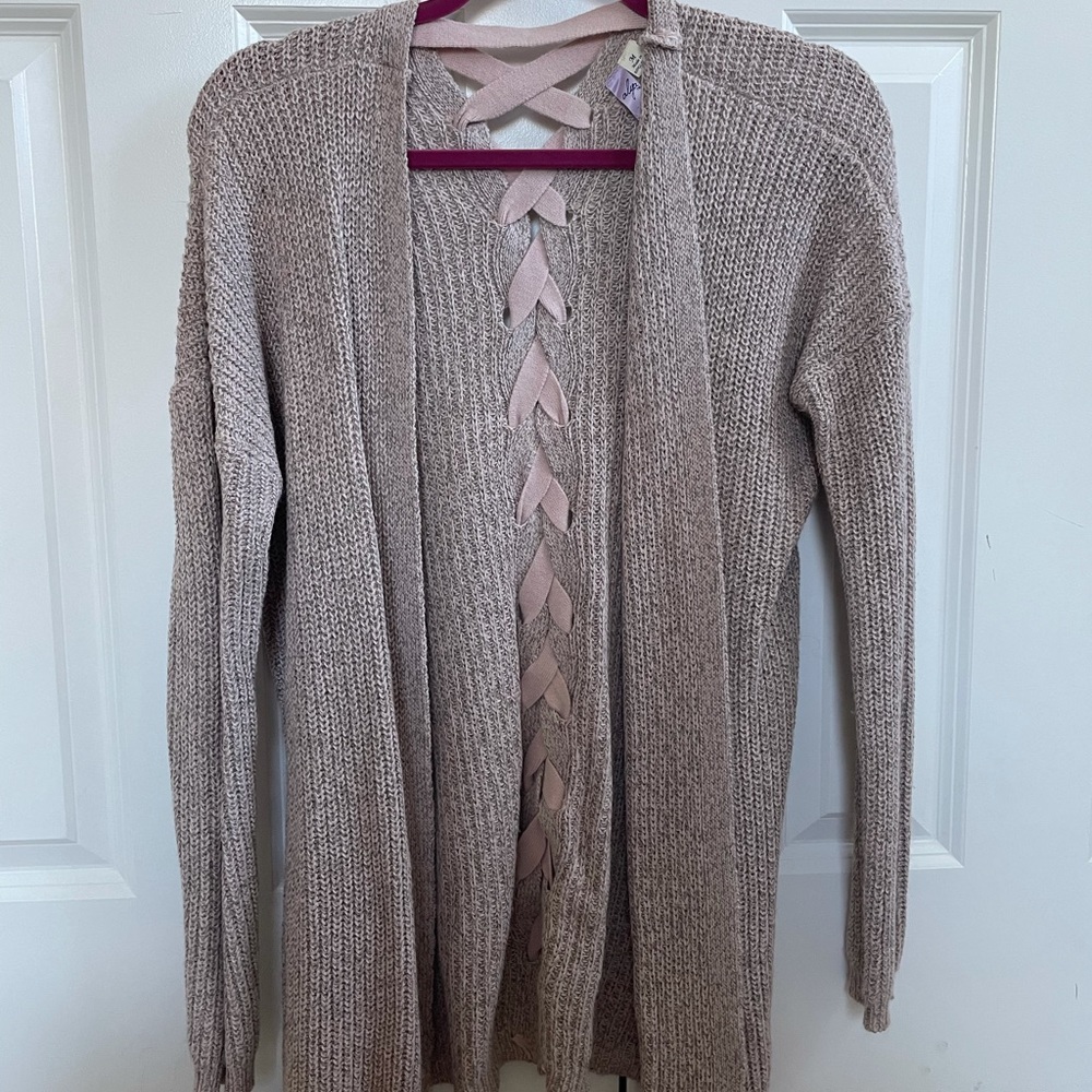 Pink Cardigan
